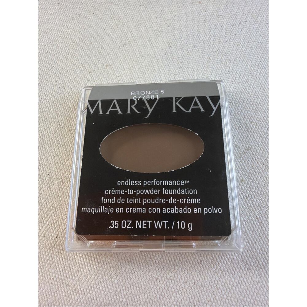 Mary Kay Endless Performance Cream to Powder Foundation .35oz Bronze 5